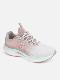 Xtep - Outdoor Off-Road Series Feather Foam Running Shoes for Men, Yellow/Brown Pink