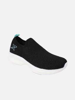 Xtep - Comfort Run Series Mesh Upper with Airgel Running Shoes for Women, Black
