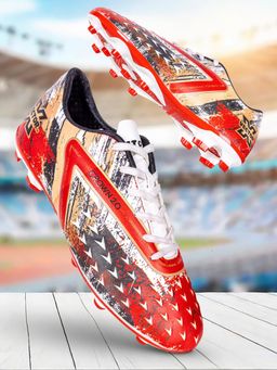 Vector X - Crown 2.0 Pu Upper with Tpu Sole Elegant Design Light Weight Football Shoes for Men