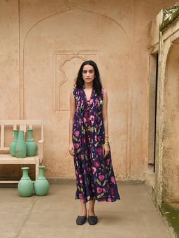 Taro India - Carnation Shirt Dress with Slip