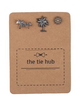 The Tie Hub - 3 Piece Brooch Combo