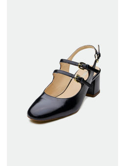 Oroh - Black Birmingham Block Heels