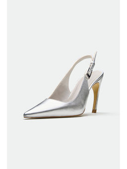 Oroh - Silver Oxford Stiletto Heels