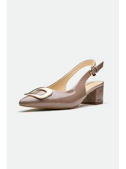 Oroh - Grey Derry Block Heels