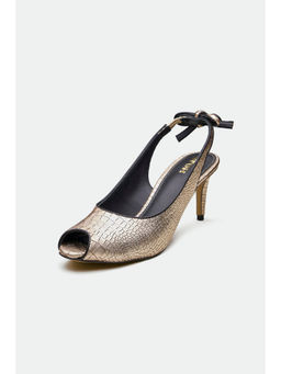 Oroh - Gold Burnley Stiletto Heels