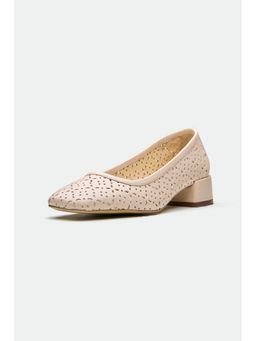 Oroh - Beige London Block Heels