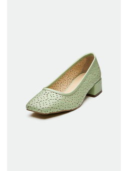 Oroh - Green London Block Heels