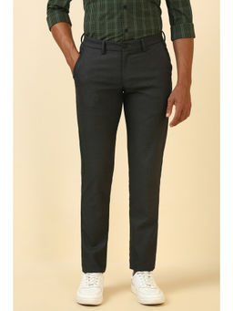 Allen Solly - Men Grey Solid Casual Trouser