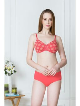 Van Heusen Woman Lingerie and Athleisure - Van Heusen Women Antibacterial & Non Padded Shaper Bra - Peach Plum