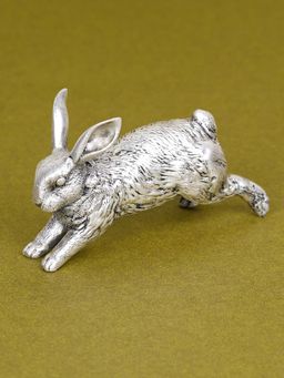 SABERA - Running Rabbit Paperweight Sleek, Symbolic, Stylish