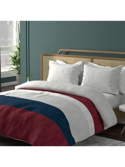 Boutique Living - Urban Geos 220 TC Tencel Grey Geometric King Bedsheet with 2 Pillow Covers