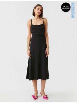 Koton - Midi Black Dress