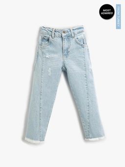 Koton - Girls Light Indigo Bottoms
