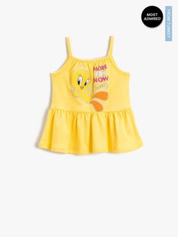 Koton - Girls Yellow Dress