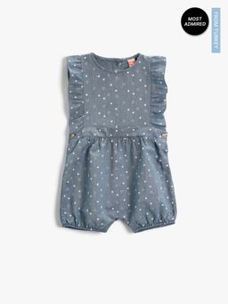 Koton - Girls Central Indigo Dress