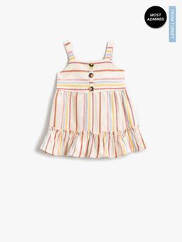 Koton - Girls Off White Dress