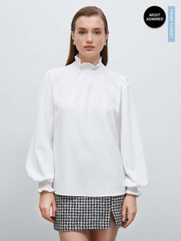 Koton - Balloon Sleeve Top For Women
