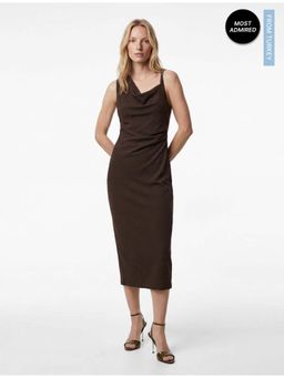 Koton - Solid Midi Dress