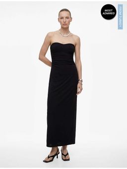 Koton - Strapless Evening Dress
