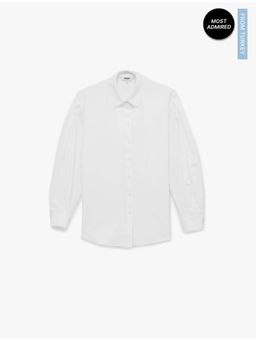 Koton - Womens Solid White Shirt