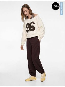 Koton - Womens Beige Halter Neck Sweatshirt