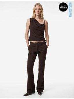 Koton - Womens Brown Sleeveless Top