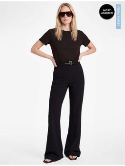 Koton - Womens Black Flared Pant
