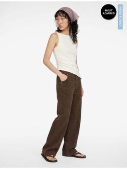 Koton - Womens White Boat Neck Top
