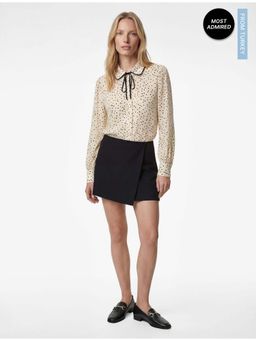 Koton - Womens Beige Long Sleeve Shirt