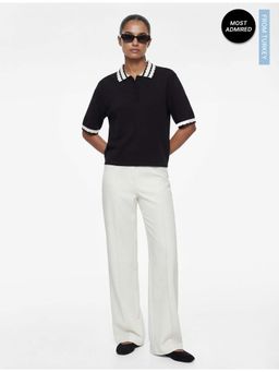 Koton - Womens White Wide Pant