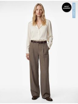 Koton - Womens Off White Satin Shirt