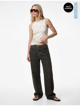 Koton - Womens Grey Sleeveless Tank Top