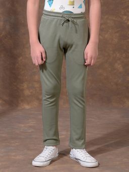 CRIMSOUNE CLUB - Boys Olive Trouser