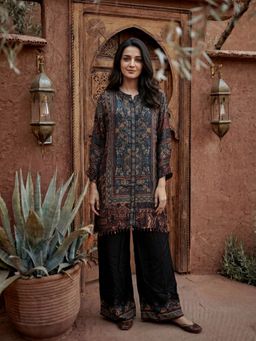 KAFTANIZE - Women Multicolor Printed Viscose Rayon Co-Ord Set