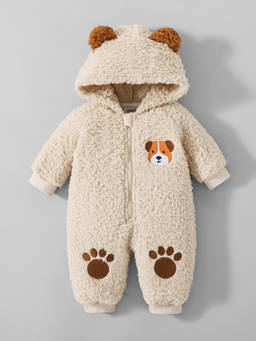 Hopscotch - Puppy Ear Applique Romper