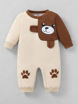 Hopscotch - Bear Applique Romper