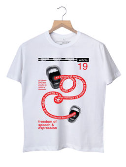A47 - Constitution of India 'The Speak' T-Shirt