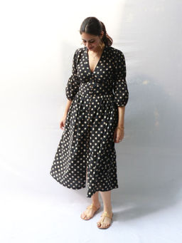 Chidiyaa - Maya Cotton Dress - Polka