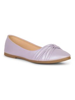 Bata - Women Slip On Purple Ballerina