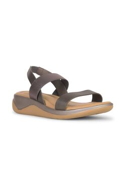 Hush Puppies - Women Slip On Metallic Sandals