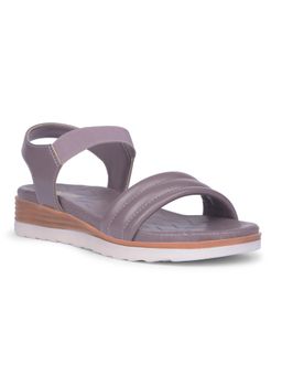 Bata - Women Slip On Purple Sandals