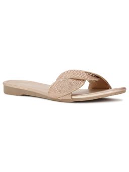 Bata - Women Slip On Rose Gold Flats