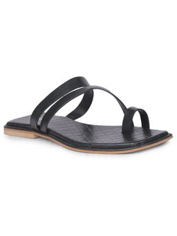Bata - Women Slip On Black Flats
