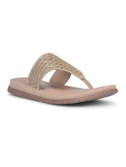 Bata Comfit - Women Slip On Beige Sandals