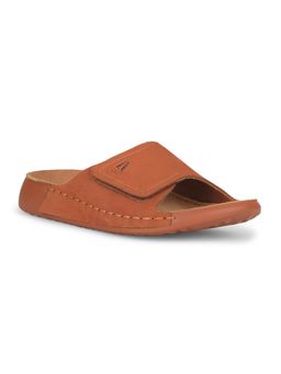 Hush Puppies - Women Slip On Rust Sandals