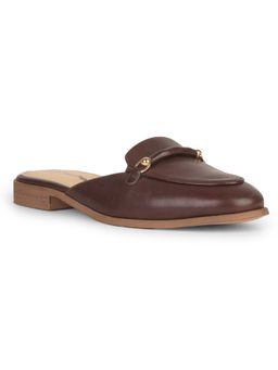 Hush Puppies - Women Slip On Brown Heels