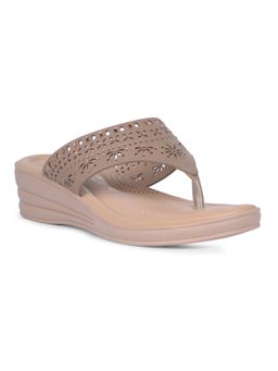 Bata Comfit - Women Slip On Brown Sandals