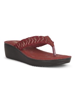 Bata - Women Slip On Red Heels