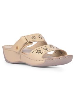 Scholl - Women Slip On Beige Sandals
