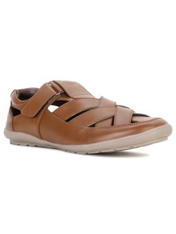 Bata - Men Velcro Brown Sandals